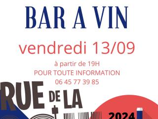 BAR À VIN : 