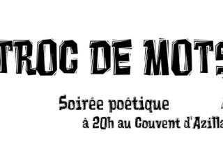 image de TROC DE MOTS - SOIREE POETIQUE
