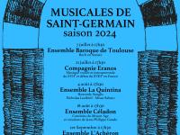 LES MUSICALES DE SAINT GERMAIN - ENSEMBLE LA QUINTINA