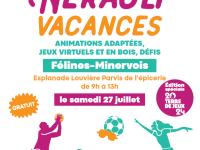 TOURNÉE HÉRAULT VACANCES « TERRE DE JEUX 2024 » NEUVIÈME ÉTAPE – FÉLINES-MINERVOIS