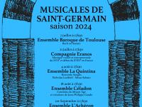 LES MUSICALES DE SAINT GERMAIN - ENSEMBLE CÉLADON